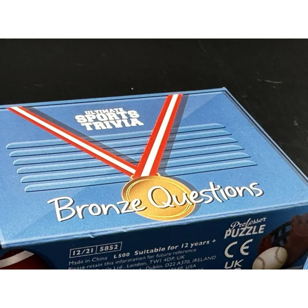 Ultimate Sports Trivia Game 50 Cards Made By Professor Puzzle New Open Box NOB‎
